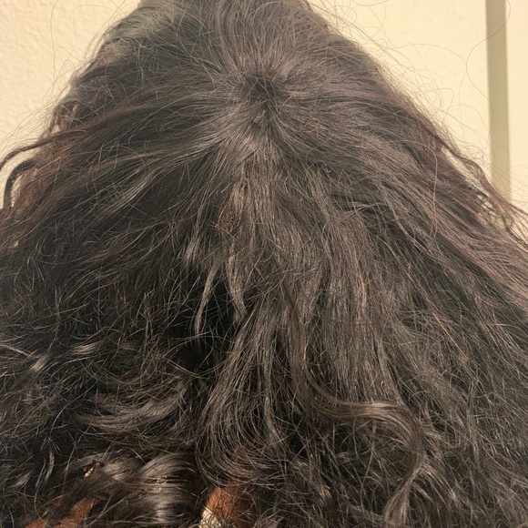 Brand new GORGIUS Natural Boho Curly Bang 12” Wig 🌷 - Picture 13 of 14